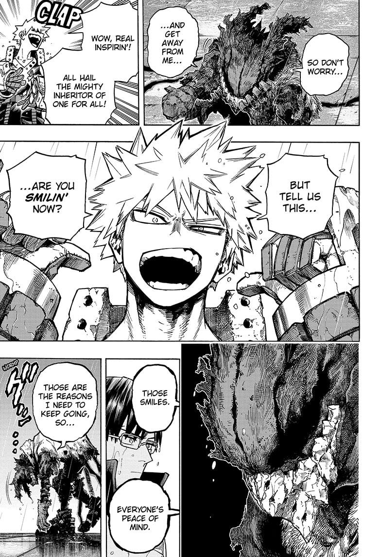 Boku no Hero Academia Chapter 319 page 17 - Chapter 319
