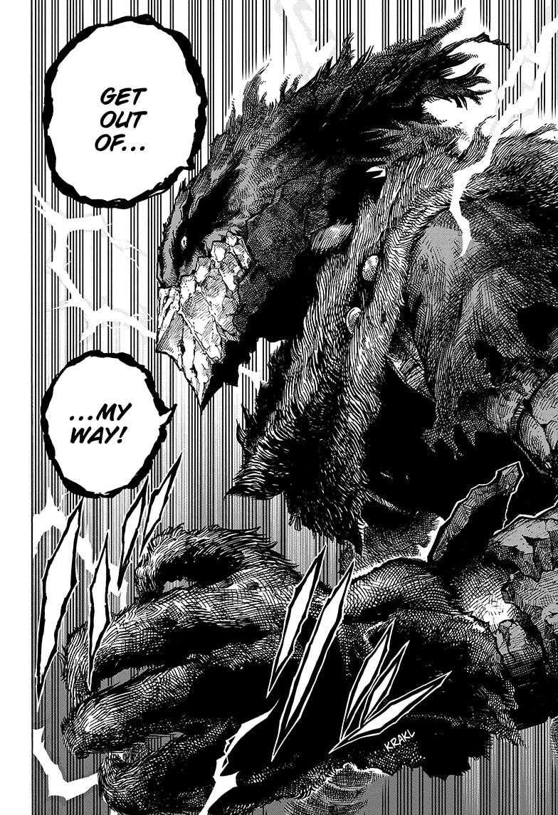 Boku no Hero Academia Chapter 319 page 18 - Chapter 319