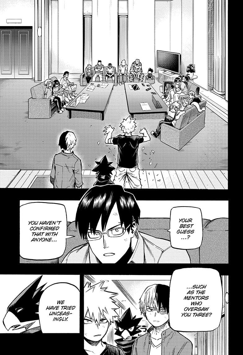 Boku no Hero Academia Chapter 319 page 3 - Chapter 319