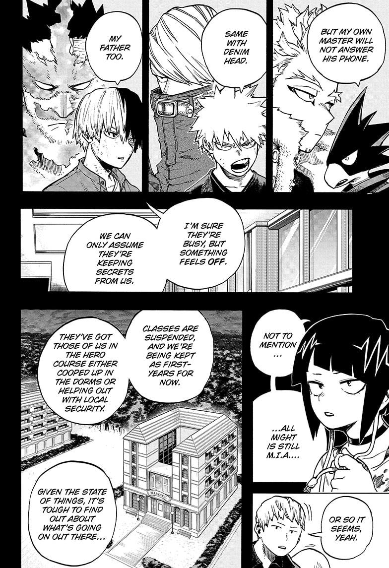 Boku no Hero Academia Chapter 319 page 4 - Chapter 319