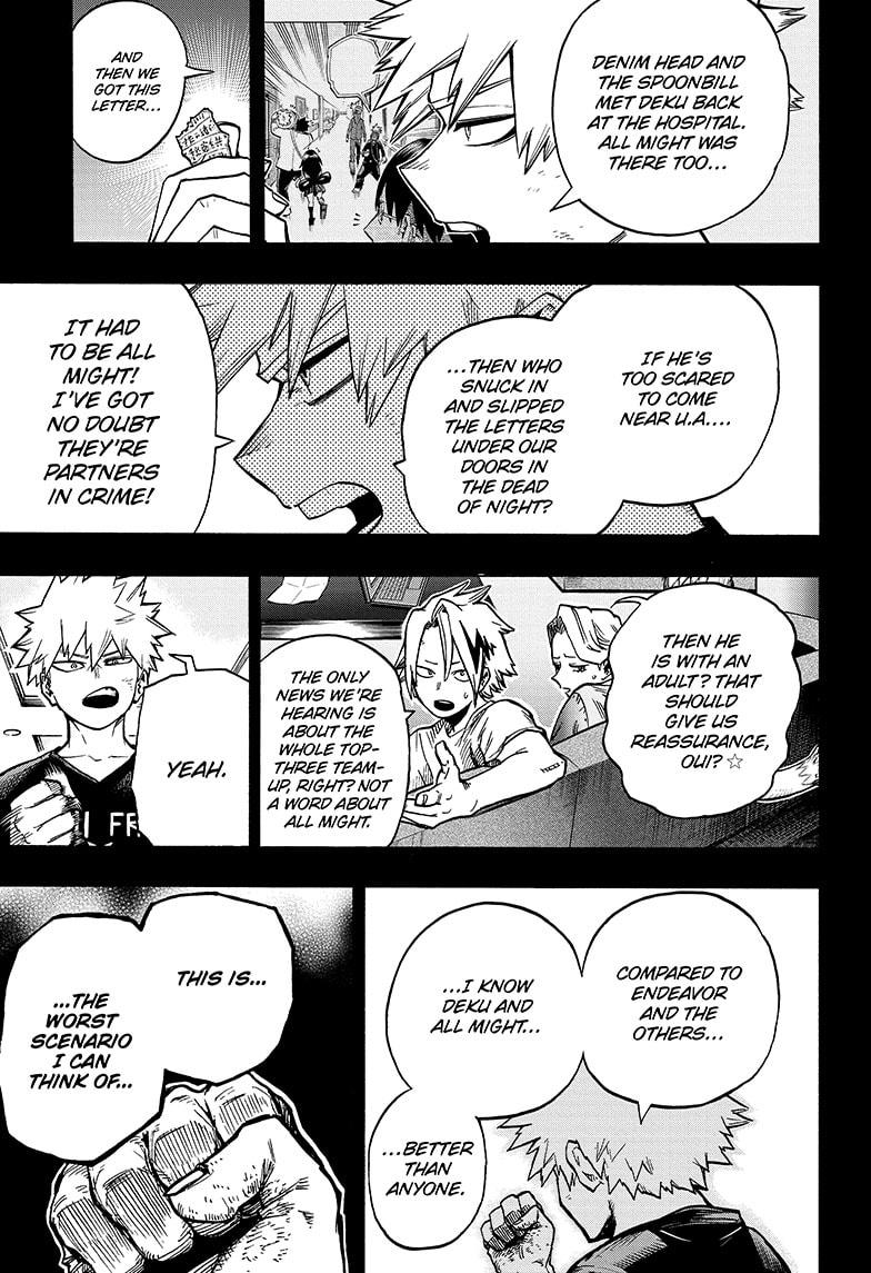 Boku no Hero Academia Chapter 319 page 5 - Chapter 319