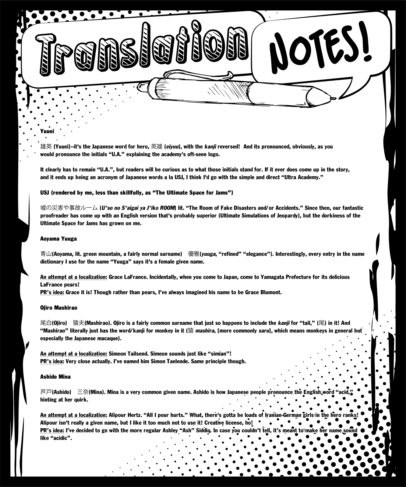 Boku no Hero Academia Chapter 32 page 23 - Chapter 32: Smile, Oh Prince of the World of Nonsense!