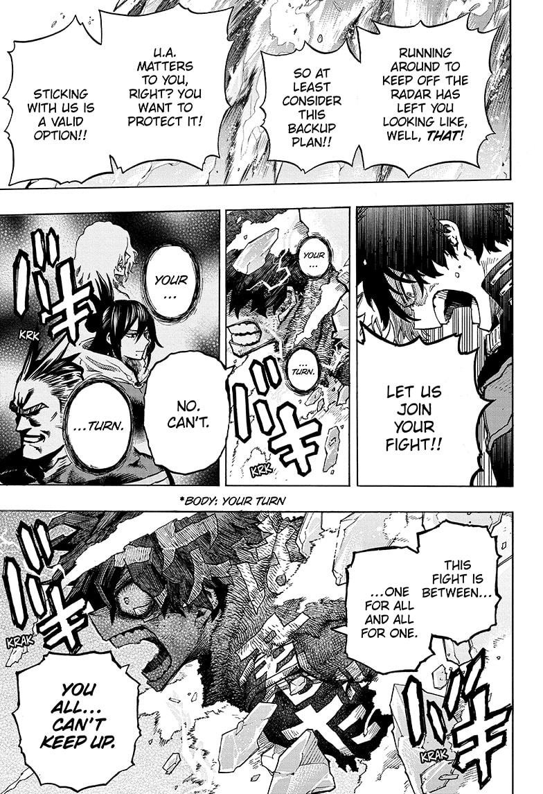 Boku no Hero Academia Chapter 321 page 5 - Chapter 321