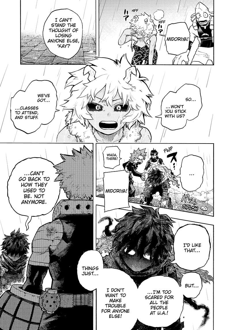 Boku no Hero Academia Chapter 322 page 5 - Chapter 322