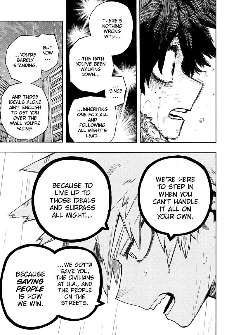 Boku no Hero Academia Chapter 322 page 9 - Chapter 322