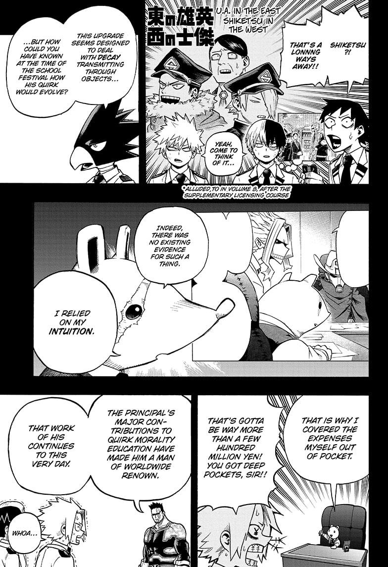 Boku no Hero Academia Chapter 323 page 5 - Chapter 323
