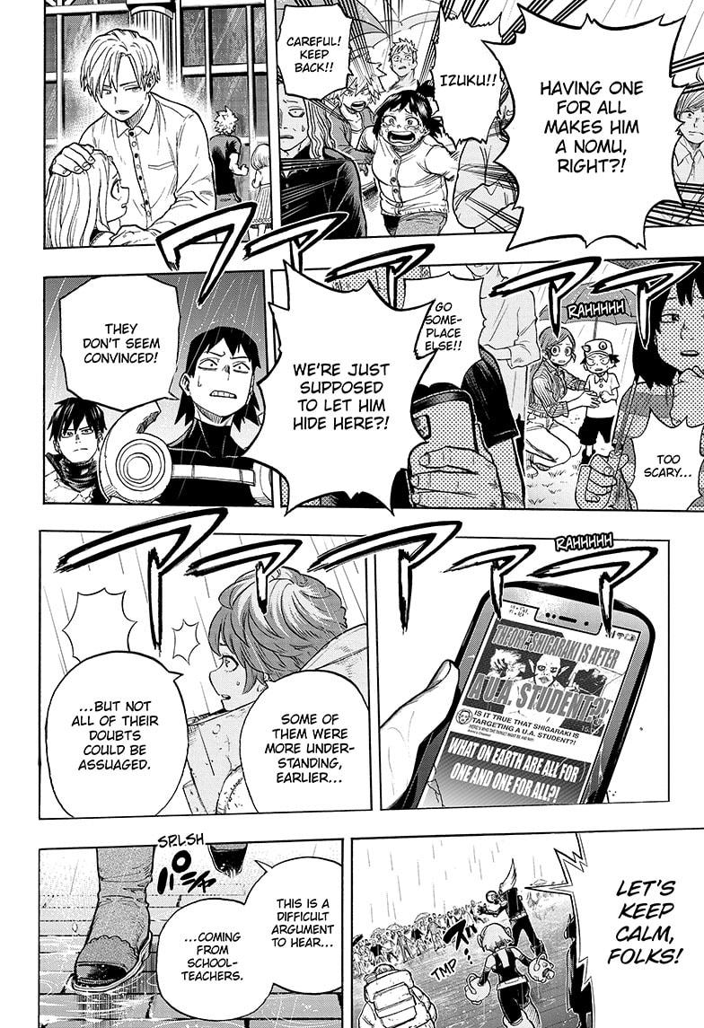 Boku no Hero Academia Chapter 323 page 8 - Chapter 323