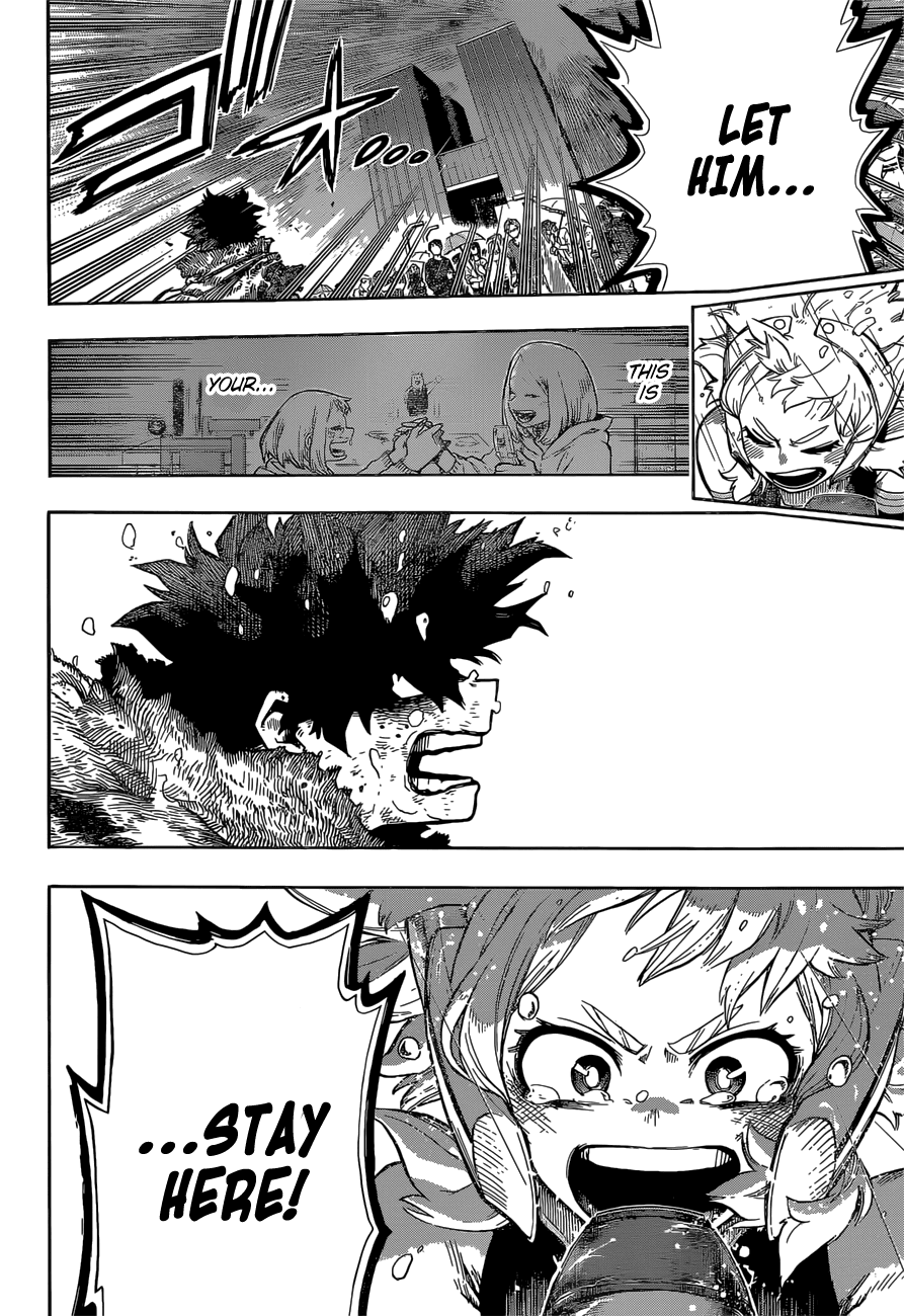 Boku no Hero Academia Chapter 324 page 11 - Chapter 324: A Child's Insistence