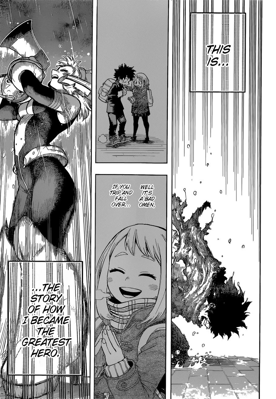 Boku no Hero Academia Chapter 324 page 12 - Chapter 324: A Child's Insistence
