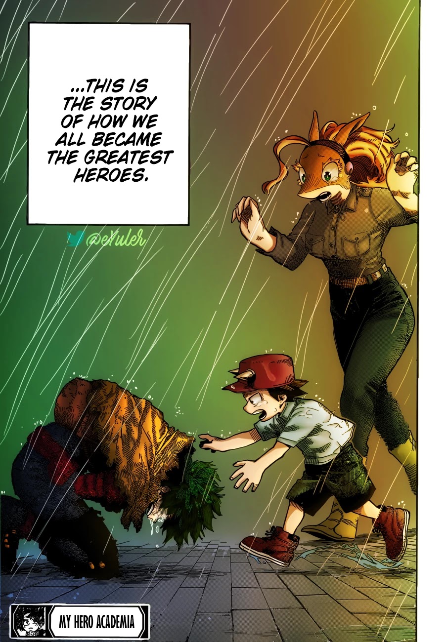 Boku no Hero Academia Chapter 324 page 18 - Chapter 324: A Child's Insistence
