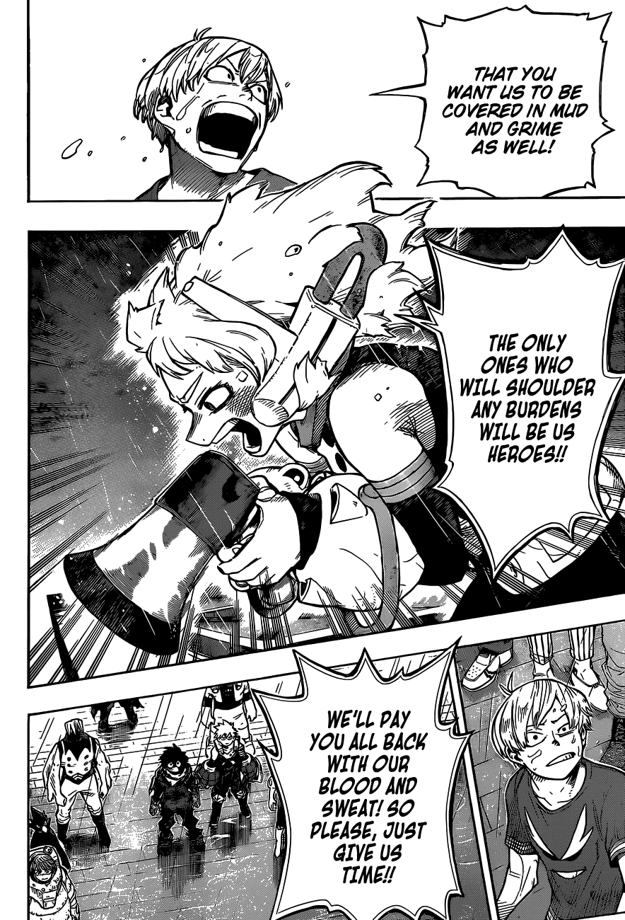 Boku no Hero Academia Chapter 324 page 5 - Chapter 324: A Child's Insistence