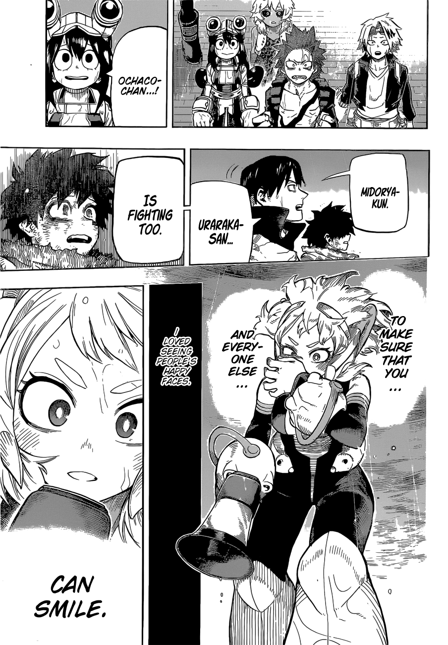 Boku no Hero Academia Chapter 324 page 6 - Chapter 324: A Child's Insistence