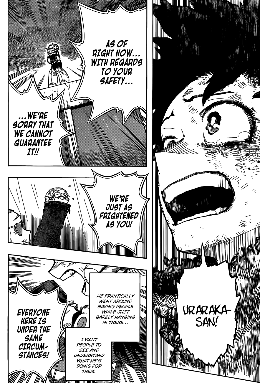 Boku no Hero Academia Chapter 324 page 7 - Chapter 324: A Child's Insistence