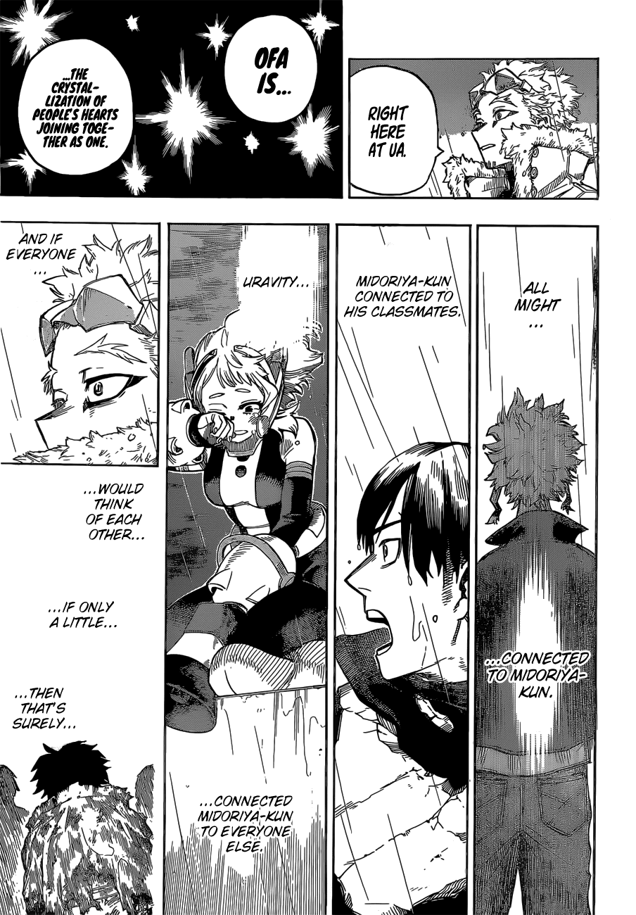 Boku no Hero Academia Chapter 325 page 12 - Chapter 325: Connected to One For All