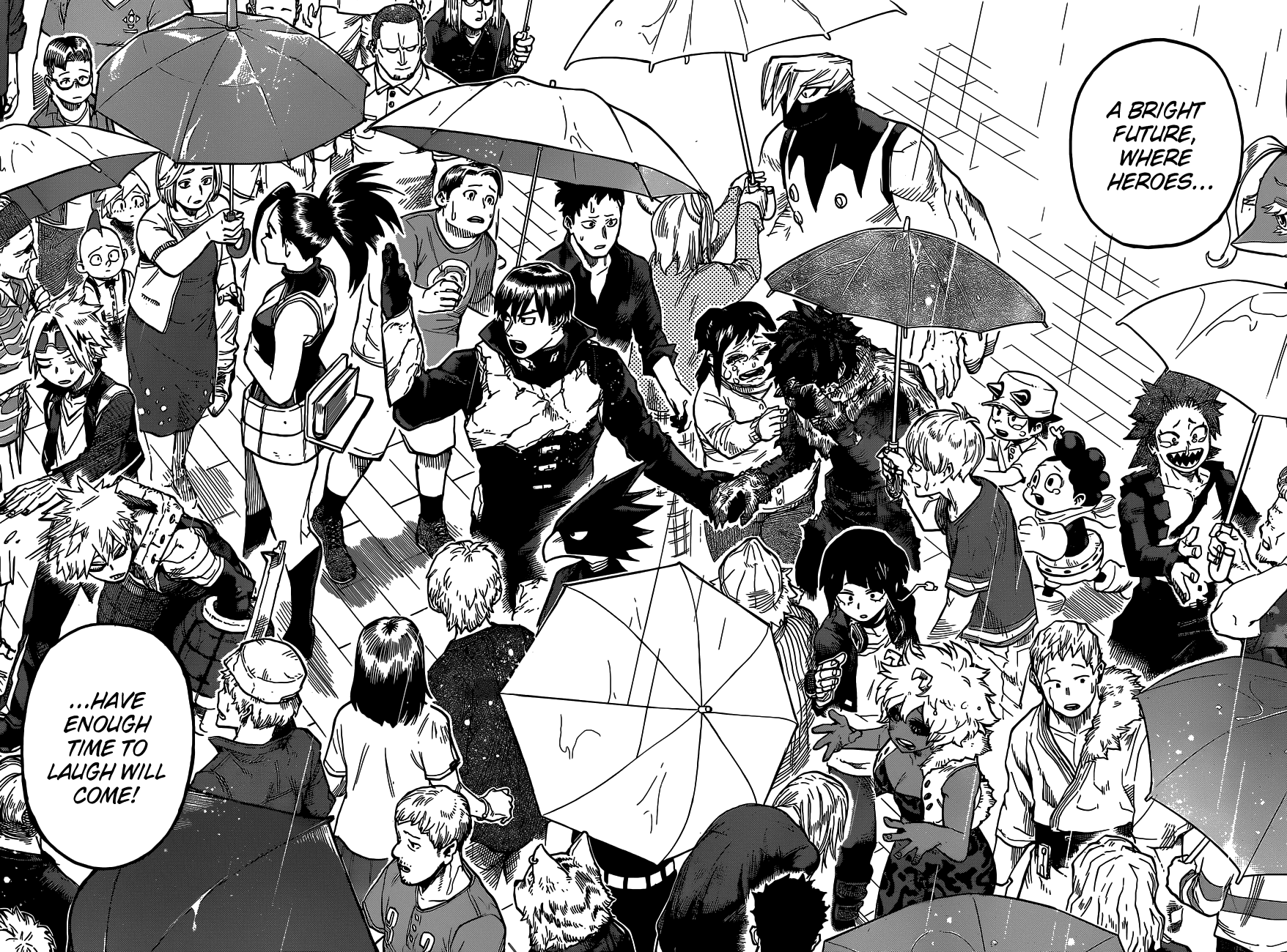 Boku no Hero Academia Chapter 325 page 13 - Chapter 325: Connected to One For All