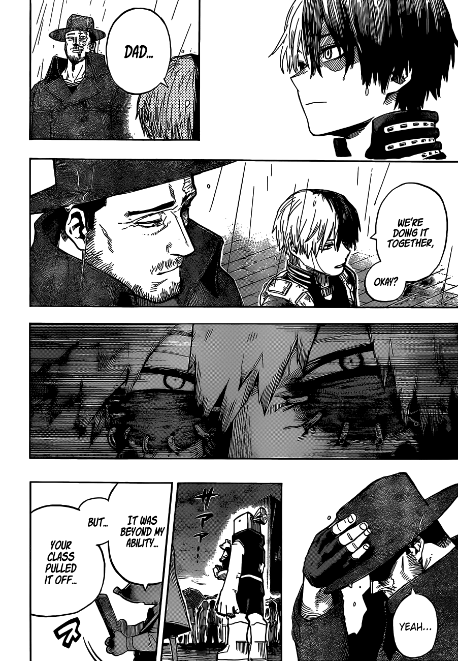 Boku no Hero Academia Chapter 325 page 14 - Chapter 325: Connected to One For All