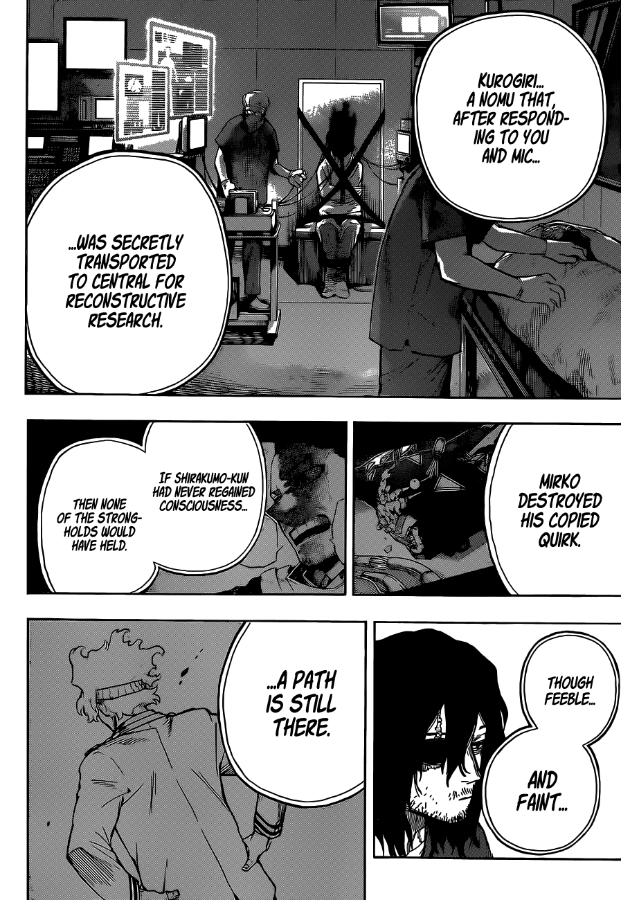 Boku no Hero Academia Chapter 325 page 16 - Chapter 325: Connected to One For All