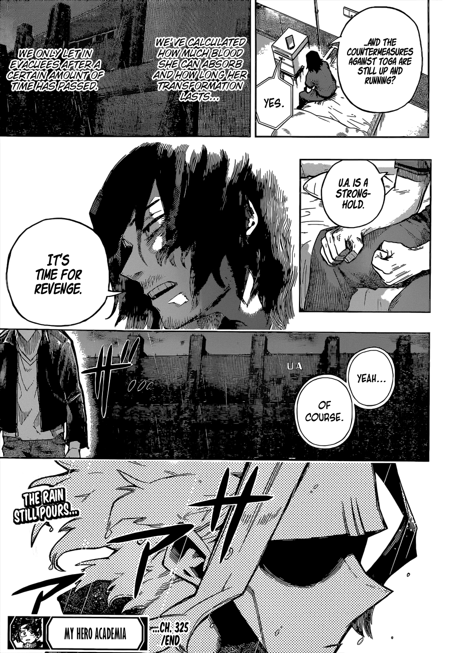 Boku no Hero Academia Chapter 325 page 17 - Chapter 325: Connected to One For All