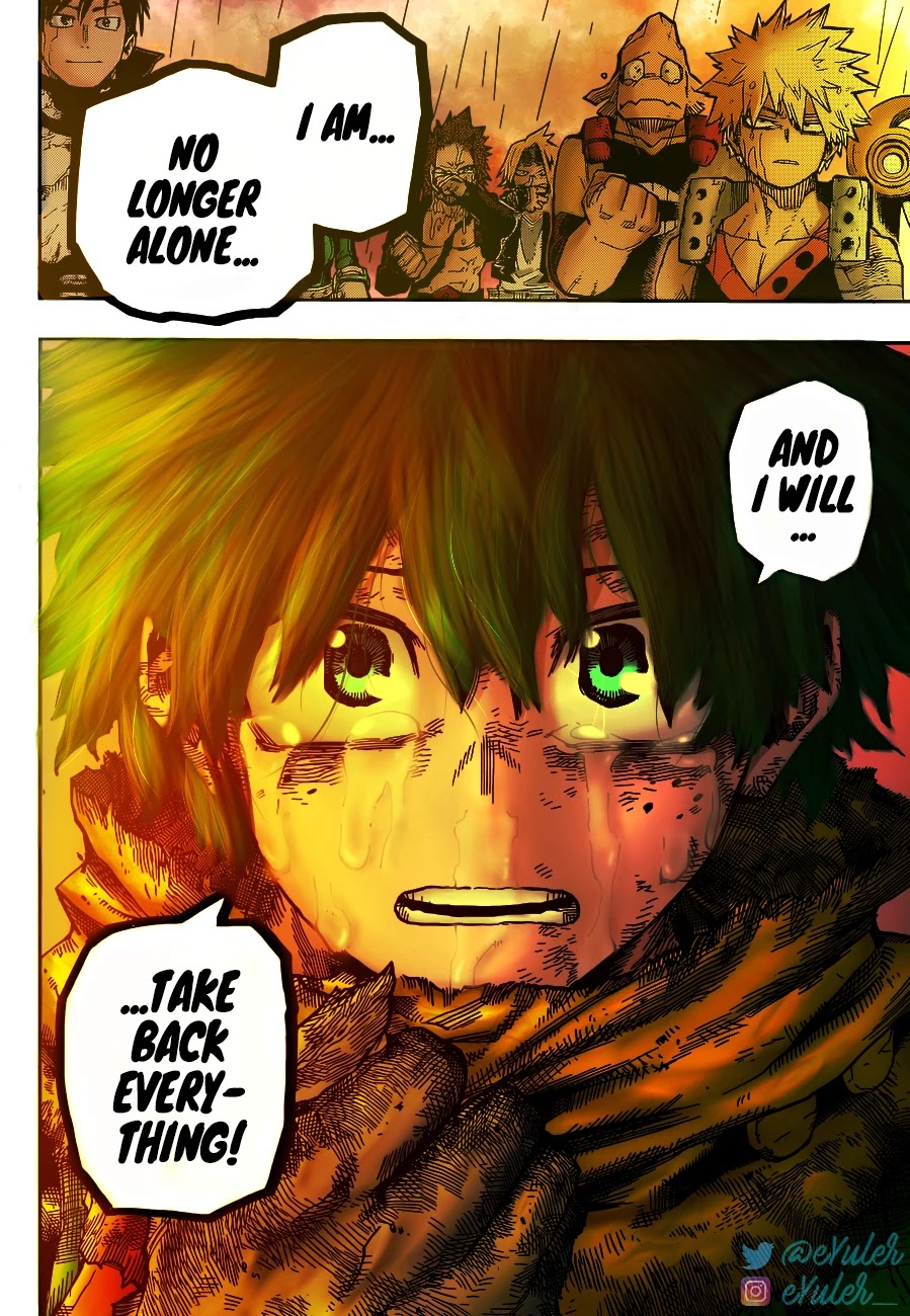 Boku no Hero Academia Chapter 325 page 18 - Chapter 325: Connected to One For All
