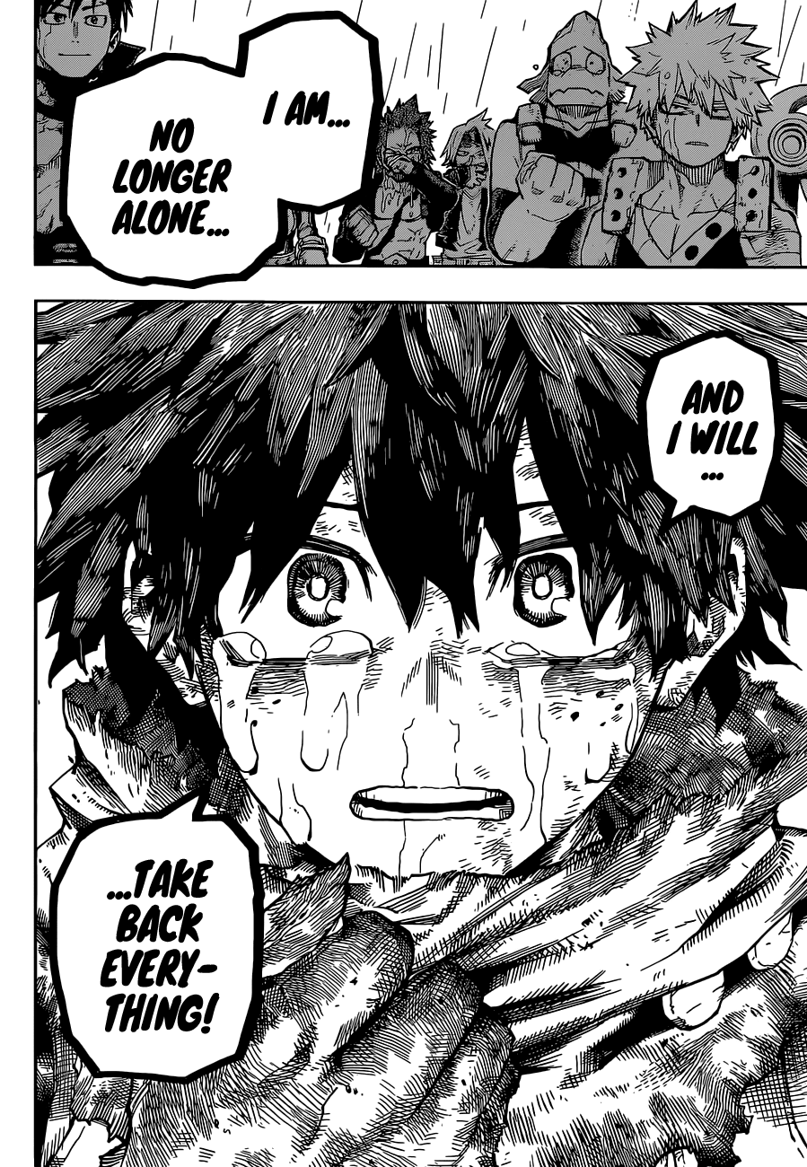Boku no Hero Academia Chapter 325 page 9 - Chapter 325: Connected to One For All