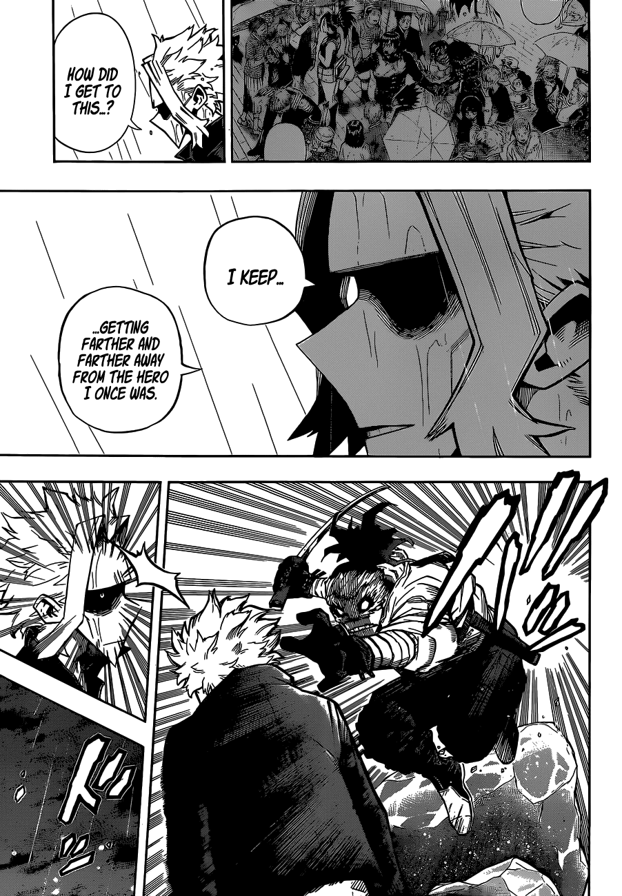 Boku no Hero Academia Chapter 326 page 10 - Chapter 326: Who are you?