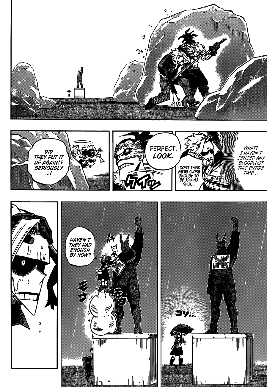 Boku no Hero Academia Chapter 326 page 11 - Chapter 326: Who are you?