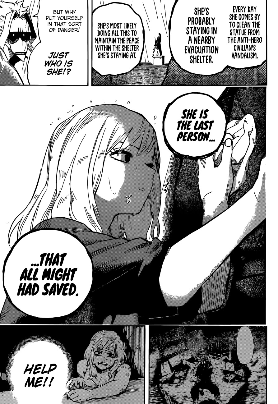 Boku no Hero Academia Chapter 326 page 12 - Chapter 326: Who are you?