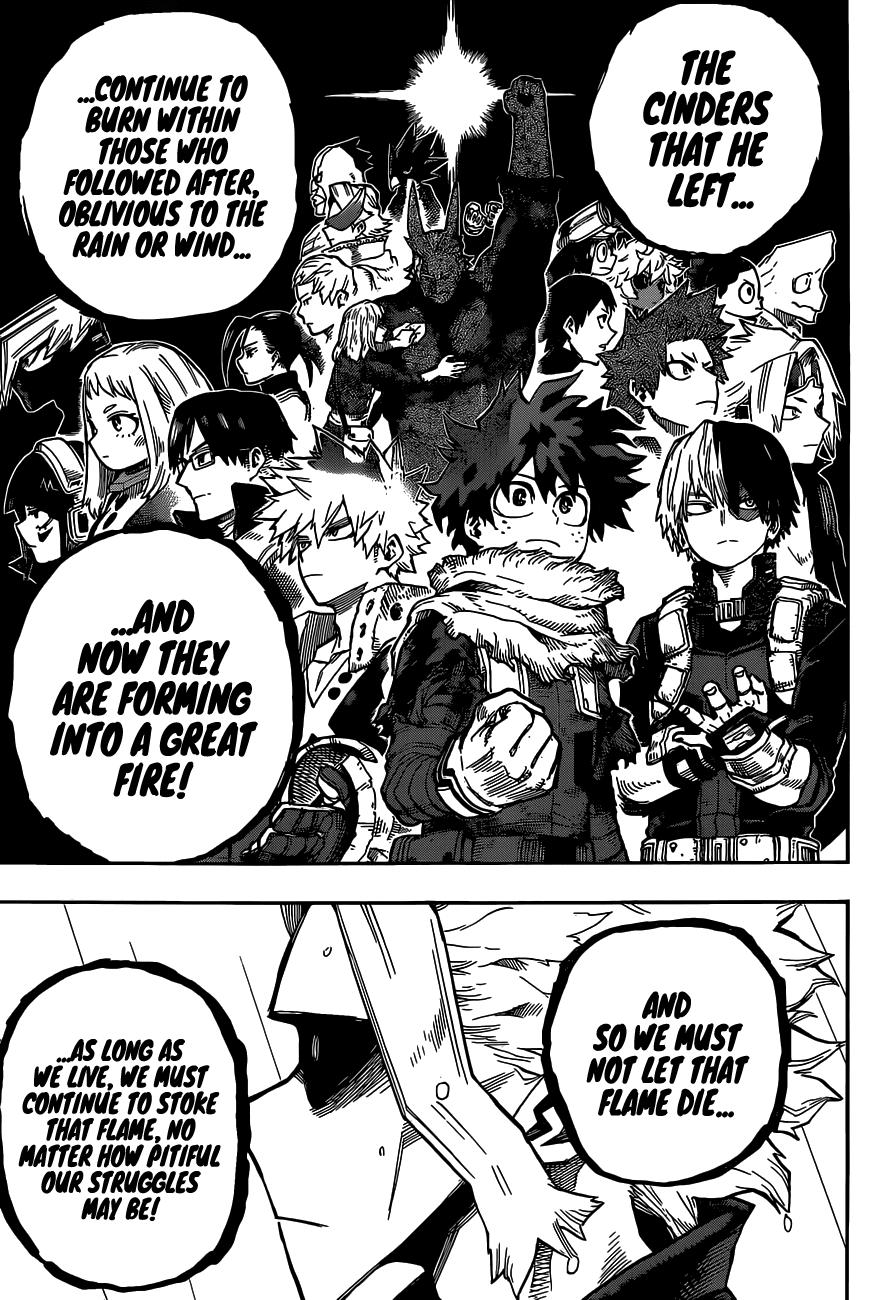 Boku no Hero Academia Chapter 326 page 14 - Chapter 326: Who are you?