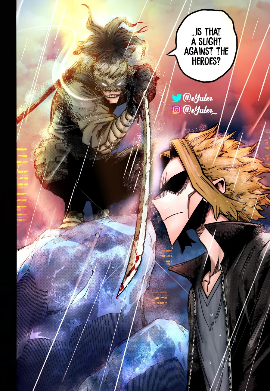 Boku no Hero Academia Chapter 326 page 17 - Chapter 326: Who are you?