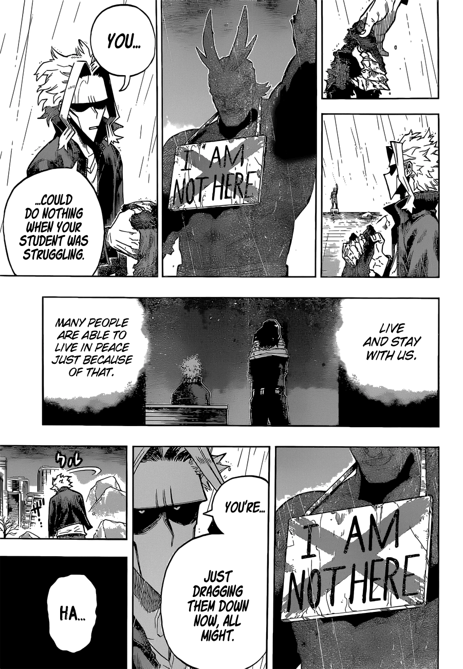Boku no Hero Academia Chapter 326 page 4 - Chapter 326: Who are you?