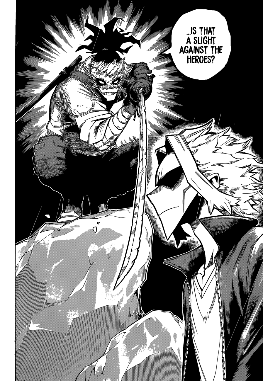 Boku no Hero Academia Chapter 326 page 5 - Chapter 326: Who are you?