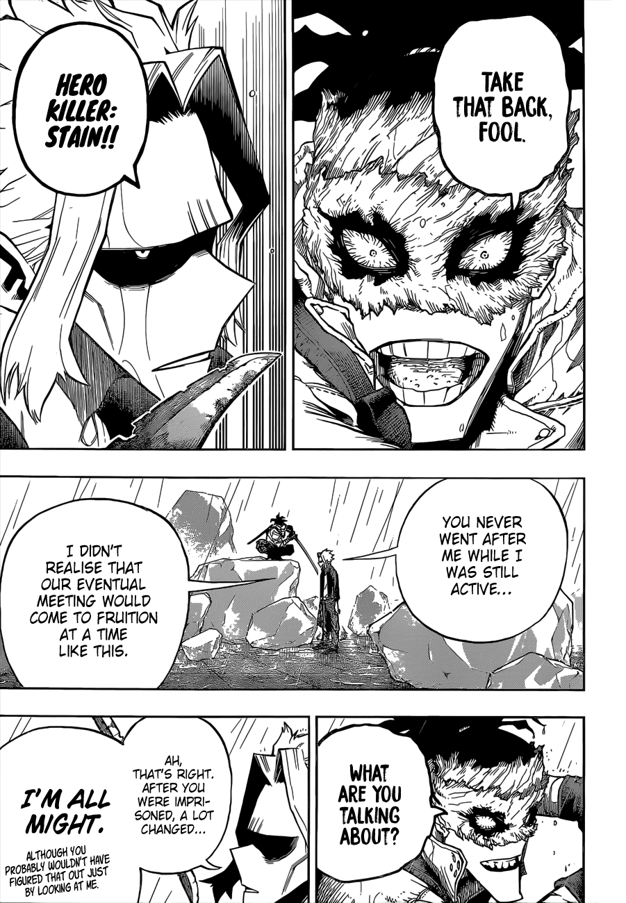 Boku no Hero Academia Chapter 326 page 6 - Chapter 326: Who are you?