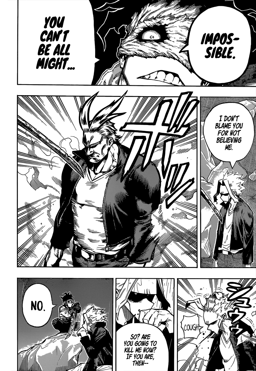 Boku no Hero Academia Chapter 326 page 7 - Chapter 326: Who are you?