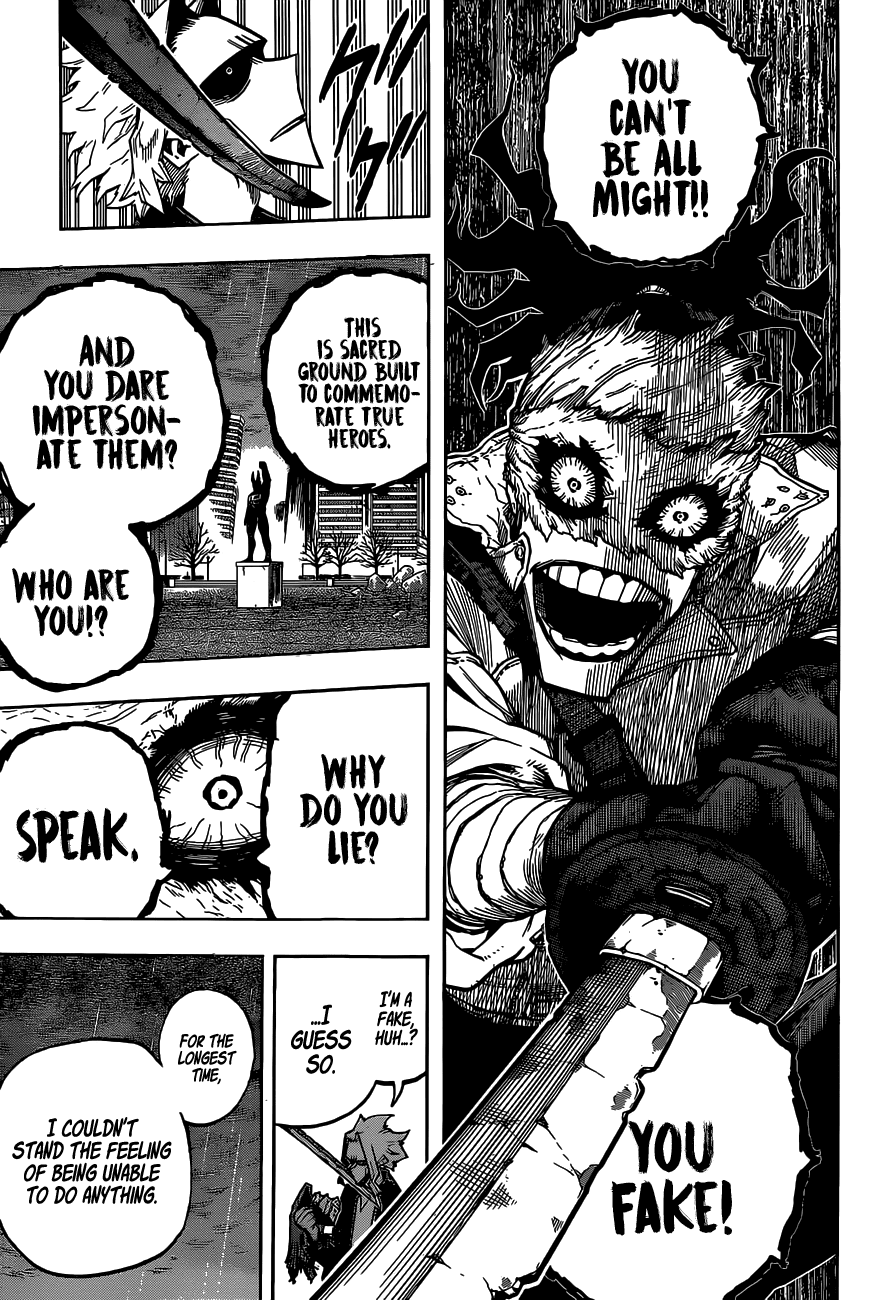 Boku no Hero Academia Chapter 326 page 8 - Chapter 326: Who are you?