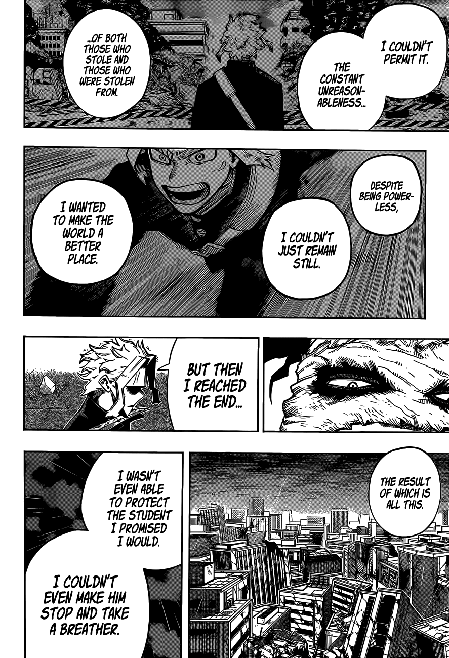 Boku no Hero Academia Chapter 326 page 9 - Chapter 326: Who are you?