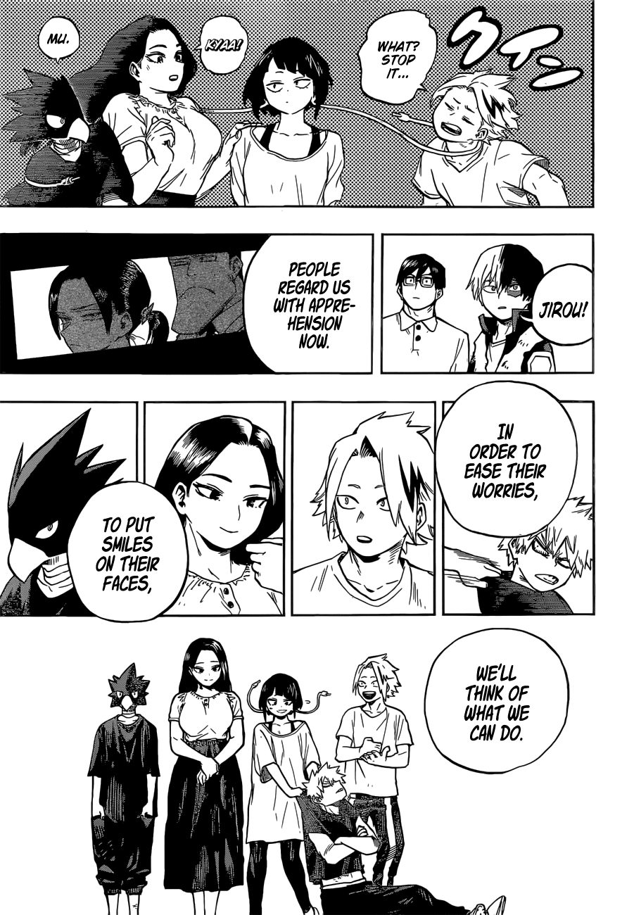 Boku no Hero Academia Chapter 327 page 12 - Chapter 327: Rest!!!