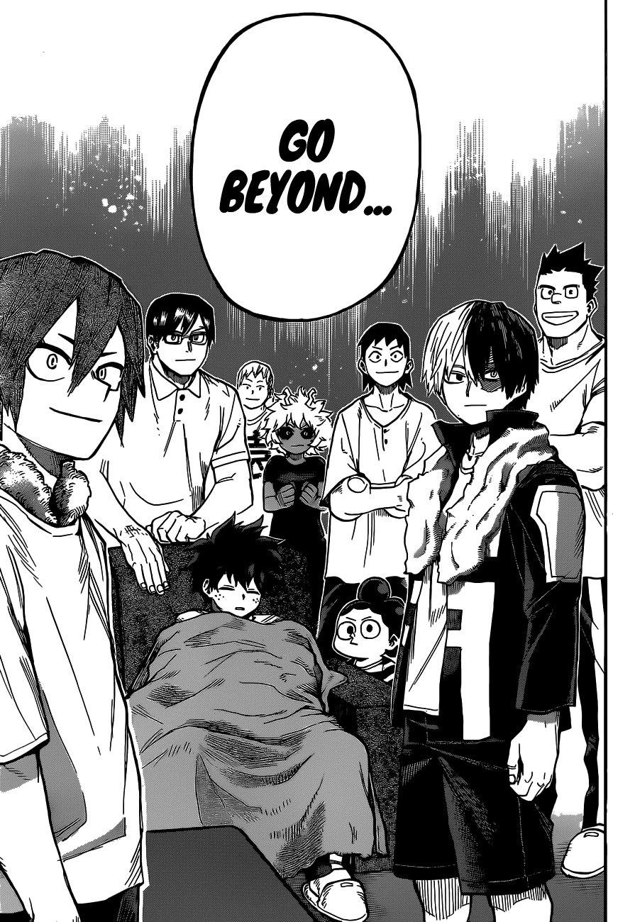 Boku no Hero Academia Chapter 327 page 14 - Chapter 327: Rest!!!