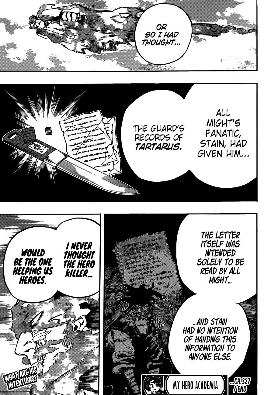 Boku no Hero Academia Chapter 327 page 16 - Chapter 327: Rest!!!