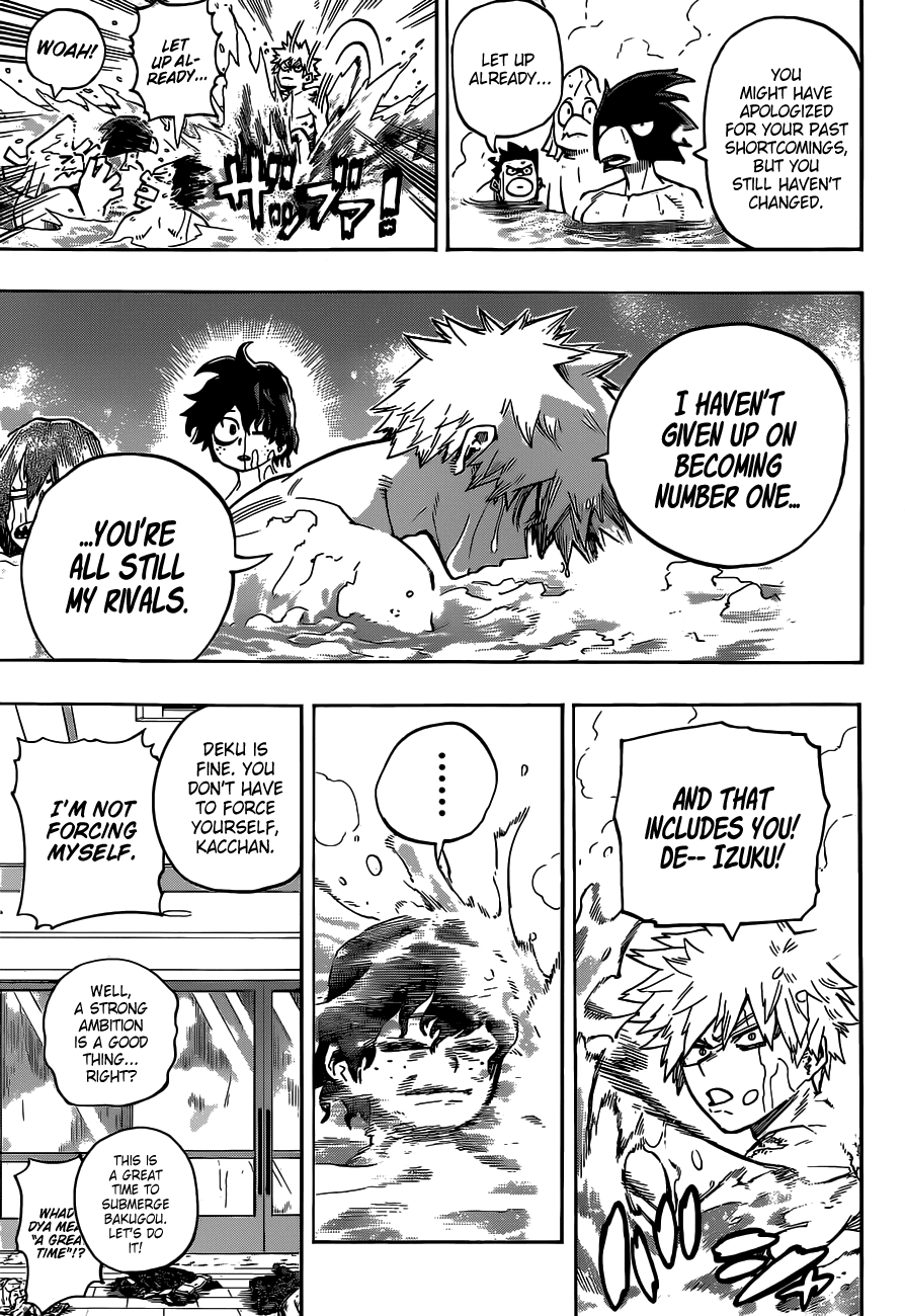 Boku no Hero Academia Chapter 327 page 4 - Chapter 327: Rest!!!