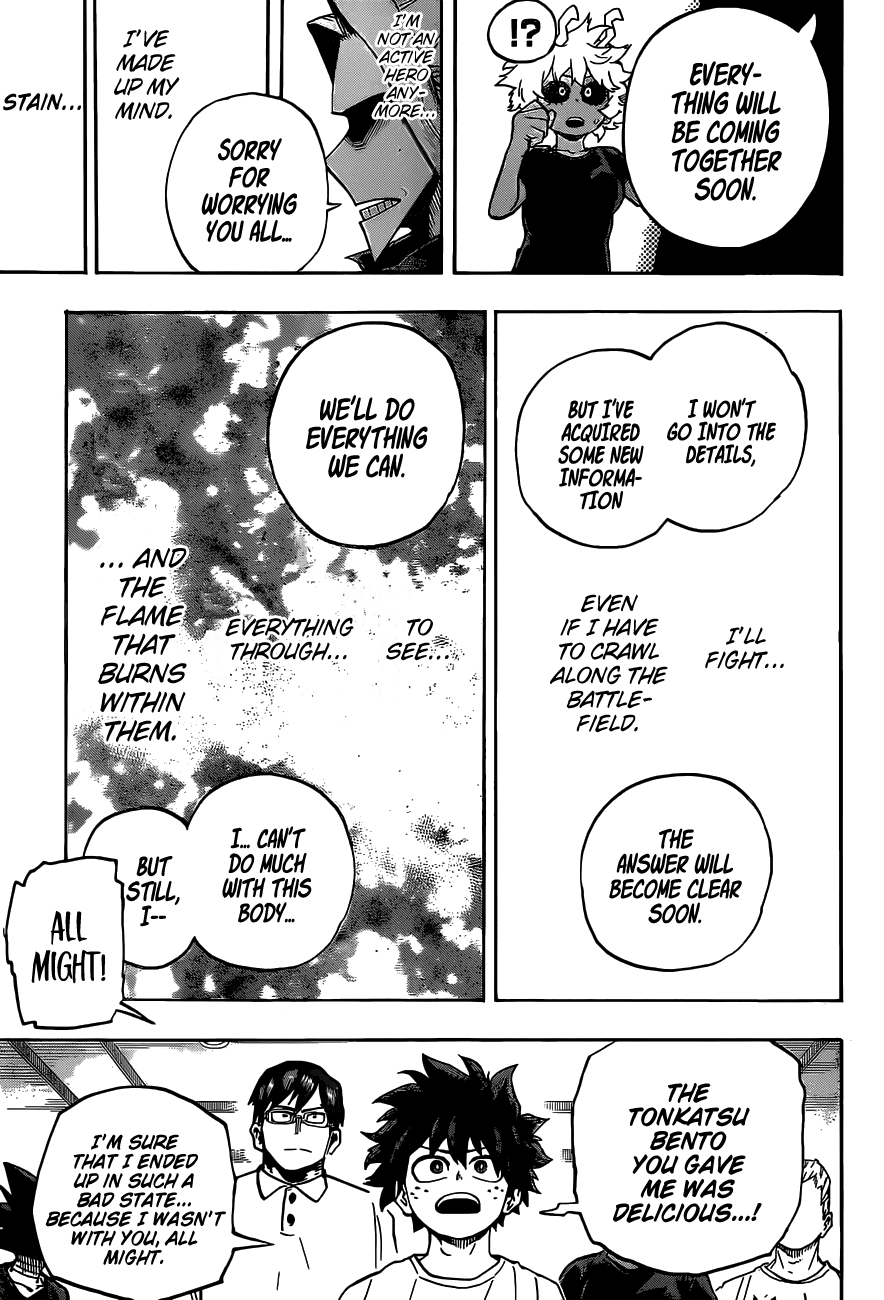 Boku no Hero Academia Chapter 327 page 8 - Chapter 327: Rest!!!