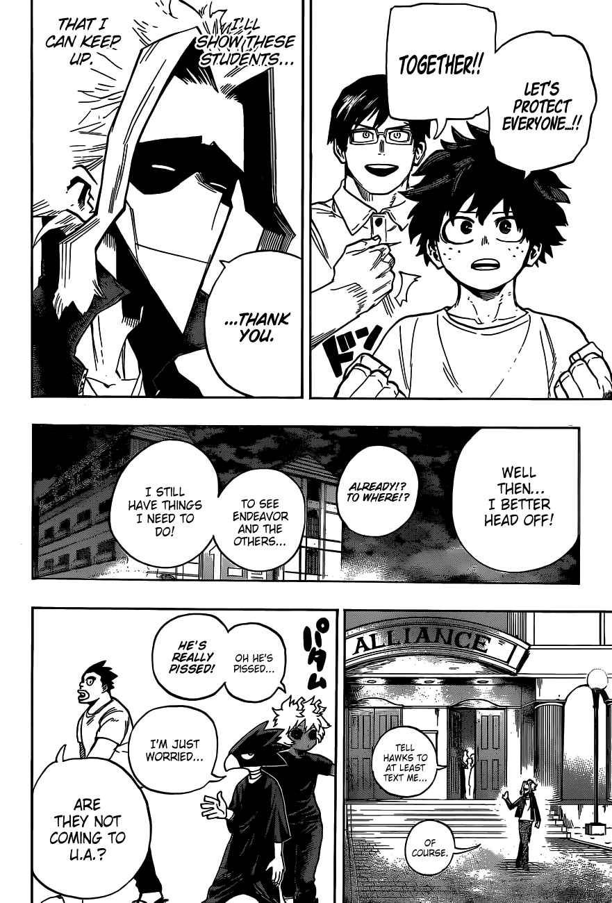 Boku no Hero Academia Chapter 327 page 9 - Chapter 327: Rest!!!