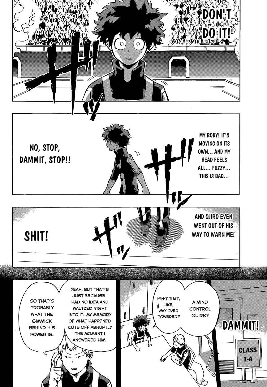 Boku no Hero Academia Chapter 33 page 11 - Chapter 33: Shinsou's Circumstances
