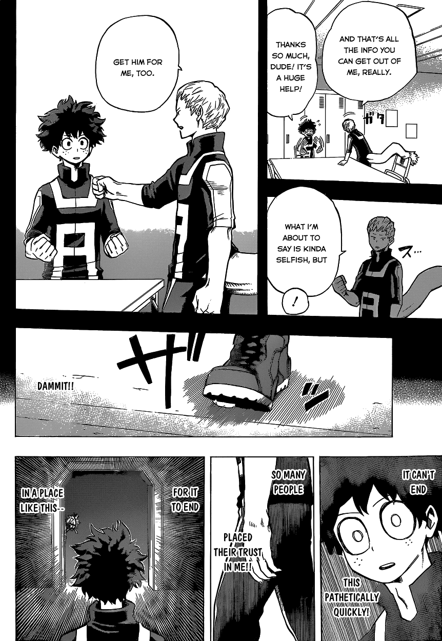 Boku no Hero Academia Chapter 33 page 13 - Chapter 33: Shinsou's Circumstances