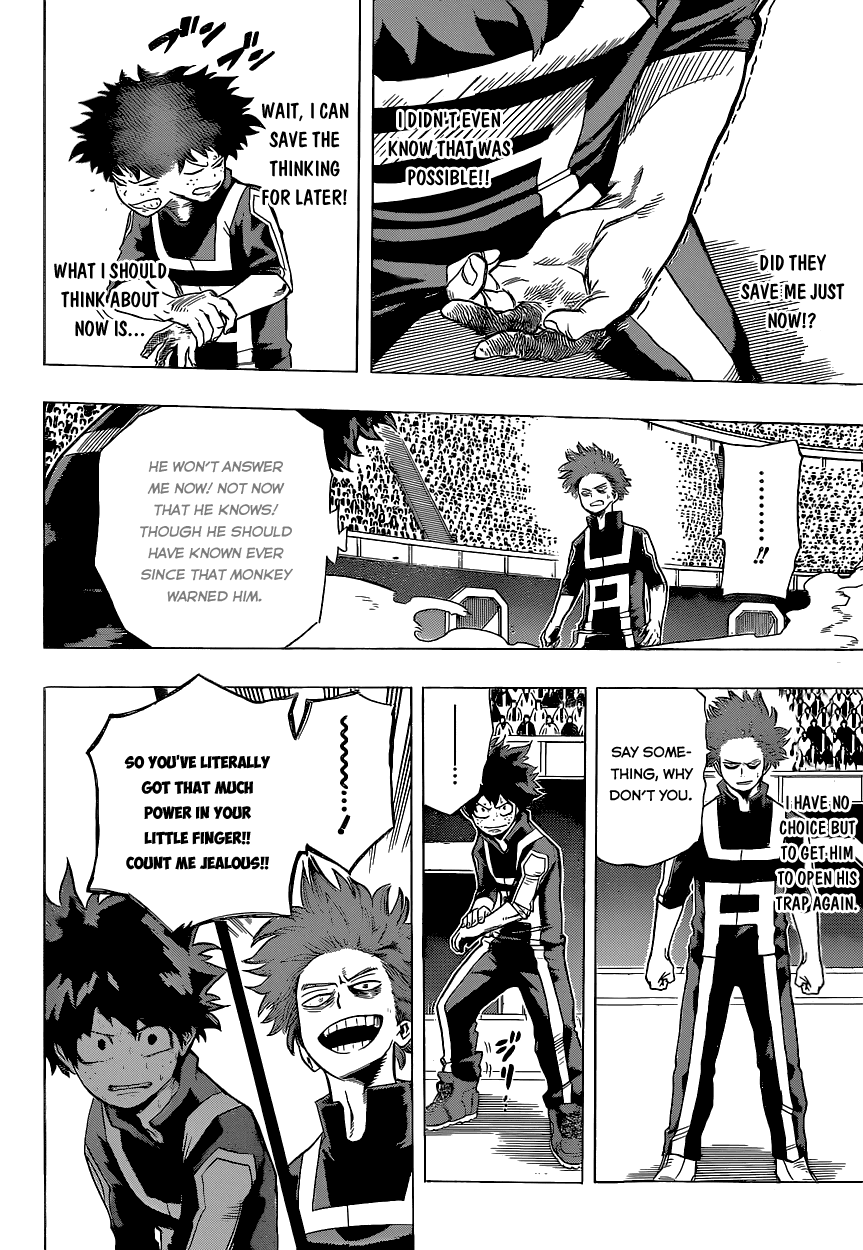 Boku no Hero Academia Chapter 33 page 19 - Chapter 33: Shinsou's Circumstances