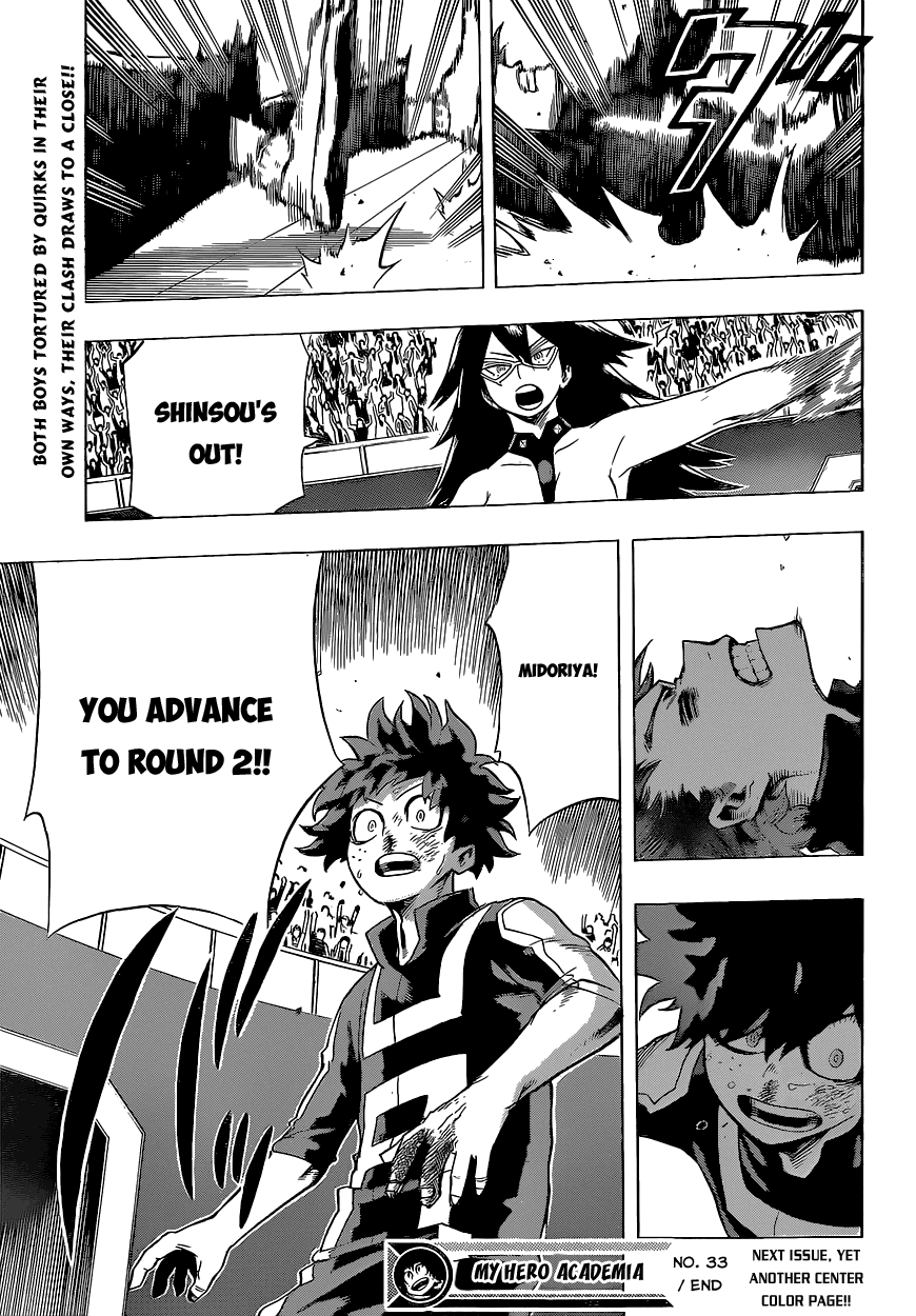 Boku no Hero Academia Chapter 33 page 24 - Chapter 33: Shinsou's Circumstances