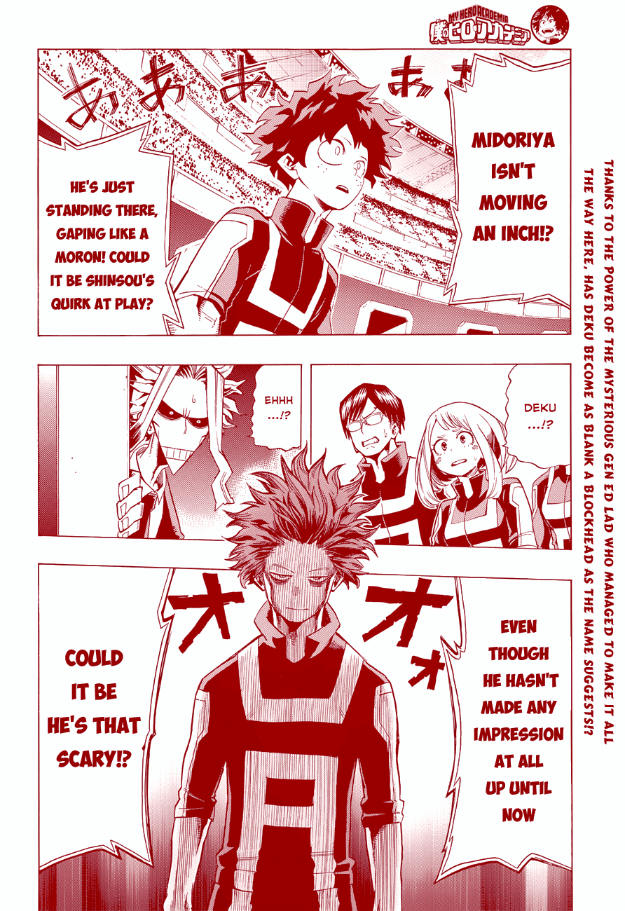 Boku no Hero Academia Chapter 33 page 7 - Chapter 33: Shinsou's Circumstances