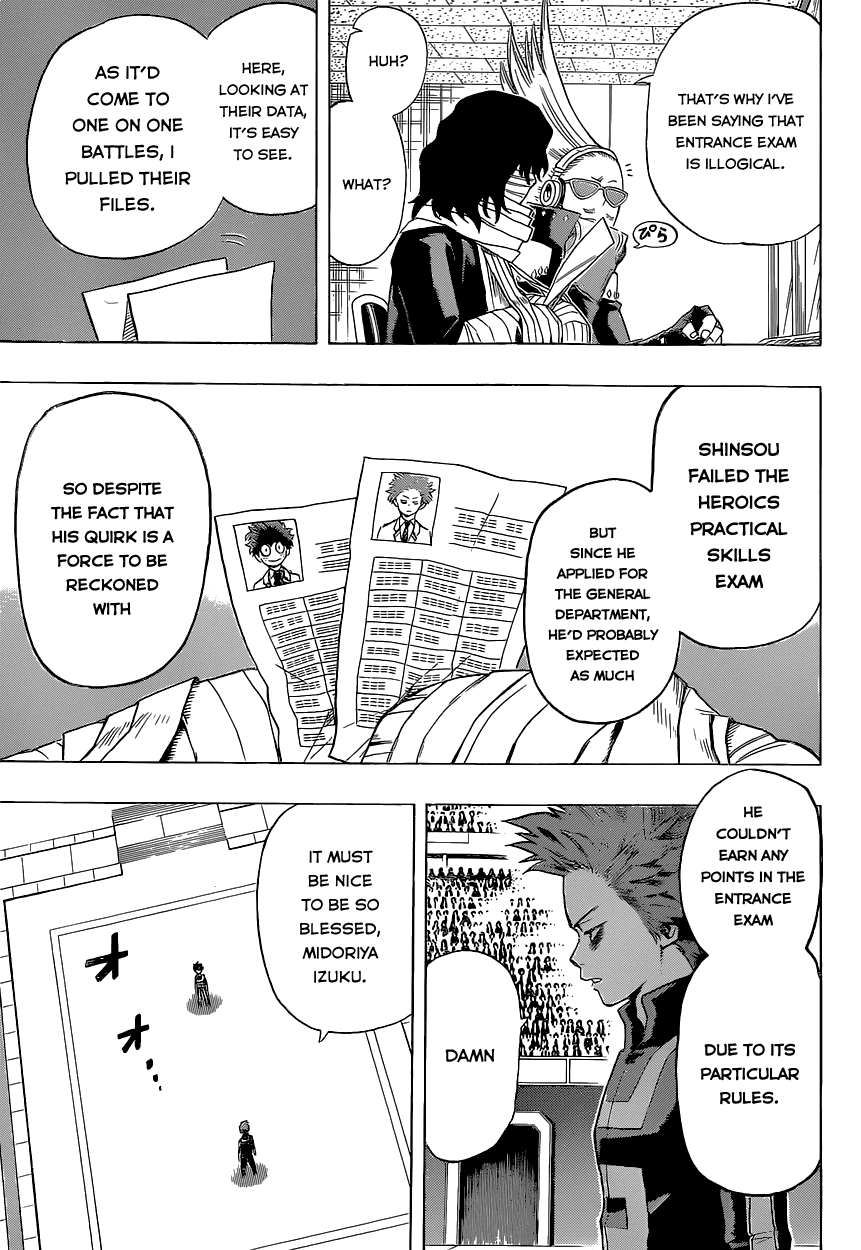 Boku no Hero Academia Chapter 33 page 8 - Chapter 33: Shinsou's Circumstances