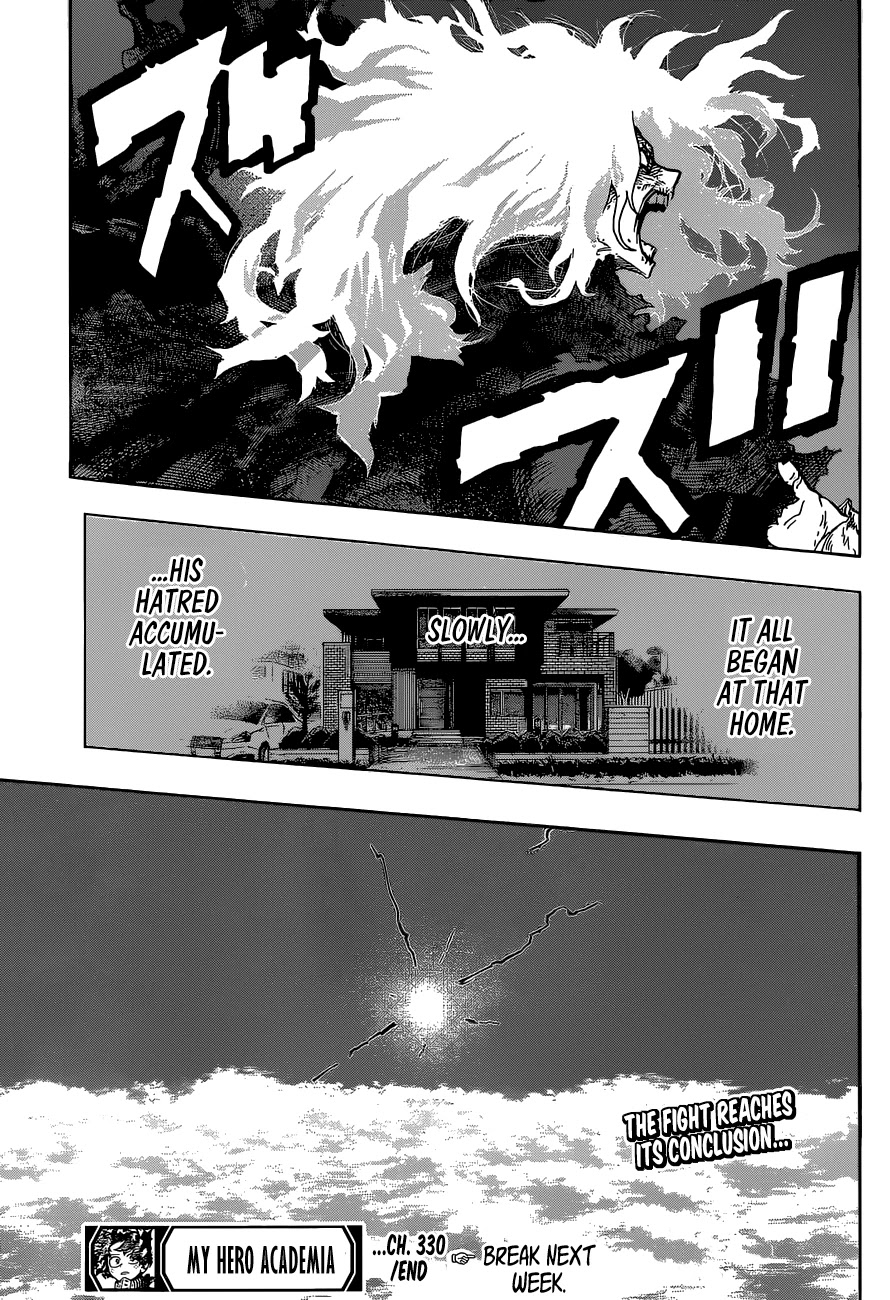 Boku no Hero Academia Chapter 330 page 15 - Chapter 330: Me and Myself