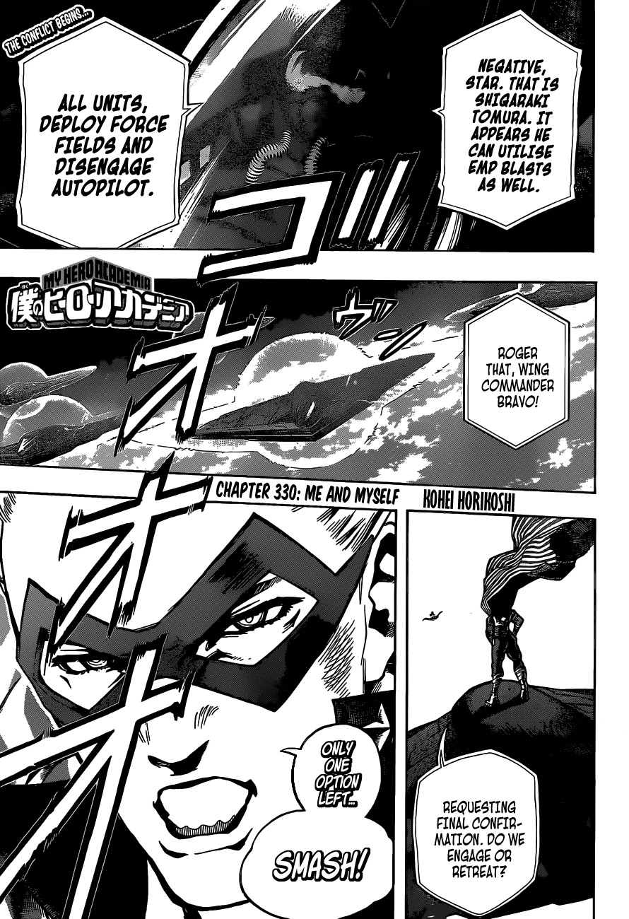 Boku no Hero Academia Chapter 330 page 3 - Chapter 330: Me and Myself