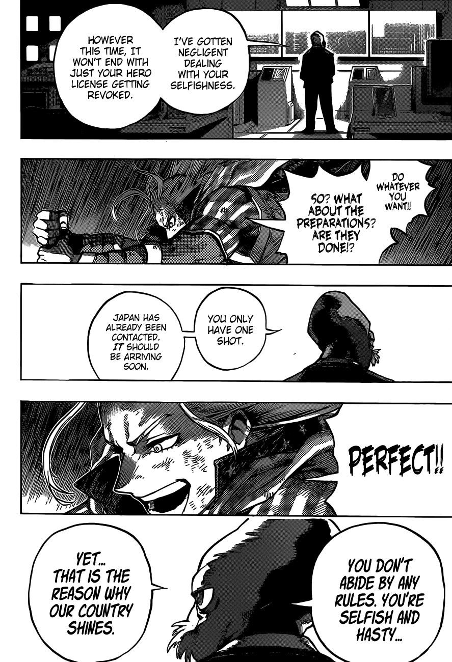 Boku no Hero Academia Chapter 331 page 15 - Chapter 331: America